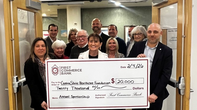 Donation to CentraState Healthcare Foundation